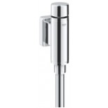 Grohe Rondo urinoirspoeler 1/2" m stopkraan, spoelpijp en verbinder vandaalremmend chroom 37342000