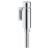 Grohe Rondo urinoirspoeler 1/2" zonder stopkraan, met spoelpijp en verbinder chroom 37346000