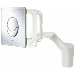 Grohe Skate air fresh WC bedieningsplaat verticaal chroom 38798000