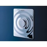 Grohe Surf wc bedieningsplaat voor inbouw drukspoeler verticaal chroom 37069000