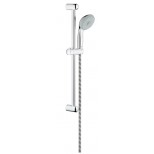 Grohe New Tempesta glijstangset met 3 standen 60cm chroom 27644001