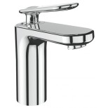 Grohe Veris 1-gats wastafelkraan medium zonder waste met gladde body chroom 23065000