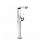 Grohe Veris 1-gats wastafelkraan verhoogd met draaibare uitloop met waste chroom 32191000