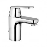Grohe Eurosmart Cosmopolitan 1-gats wastafelkraan 35mm EcoJoy met ketting chroom 3282700E