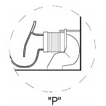Keramag afvoerset voor closetcombinatie multi AO 521170000