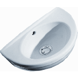 Keramag Fidelio fontein zonder kraangat 37x26cm wit 274037000