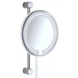 Keuco Spiegels cosmeticaspiegel amaro verlicht chroom 17618019000