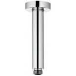 Kludi douchearm 1/2" met rozet voor plafond 15cm chroom 665150500