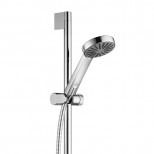 Kludi A-QA glijstangset (b) 60cm met doucheslang met handdouche ECO 1S chroom 656300500