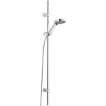 Kludi A-QA glijstangset (v) 110cm met doucheslang en 3S handdouche chroom 620960500