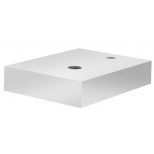 Kludi Esprit counter module 40.5x31.2x8cm voor opzetkom en kraan wit 56CM143