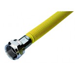 Raminex buigbare gasaansluitslang 60cm m24x1,5 wartelmoer rvs 73010