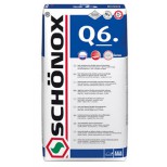 Schonox Q6 flexibele universele stofgereduceerde poederlijm 25kg grijs130005