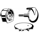 Viega Rotaplex rotaplex trio visign-RT1 afbouwdeel wit 372125