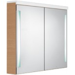 Villeroy & Boch Lifetime spiegelkast met verlichting 90x75x14cm wit A311D0EA
