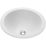 Villeroy & Boch Loop & Friends inbouwwastafel Ø34cm met overloop ceramic+ wit 614034R1