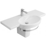 Villeroy & Boch Variable meubelwastafel met 1 kraangat 100x51cm ceramic+ wit 5153A0R1