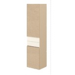 Villeroy & Boch Memento hoge kast 40x164x35cm links glas/oak C26600FC