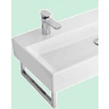 Villeroy & Boch Memento handdoekhouder met bevestiging 37x14cm glans RVS 874937D7