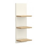 Villeroy & Boch Memento open kast 28x84x20.5cm glas/oak A26700FC