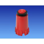 Wavin Tigris afpersstop 1/2" buiten rood 4388701122