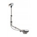 Geberit Delta D90 badafvoer-/overloopgarn. chroom verlengd compleet