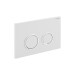 Geberit Sigma 10 bedieningsplaat 1-knops t.b.v .UP300/320/700 inbouwreservoir wit/goud/wit 115758KK1