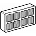 Geberit koolfilter t.b.voor WC-element met geurafzuiging t.b.voor Sigma 40 242555001
