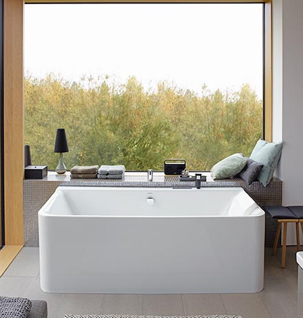 Durasolid van Duravit voor baden en douchebakken
